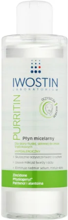 Iwostin Purritin micellar cleansing water for oily skin prone to acne