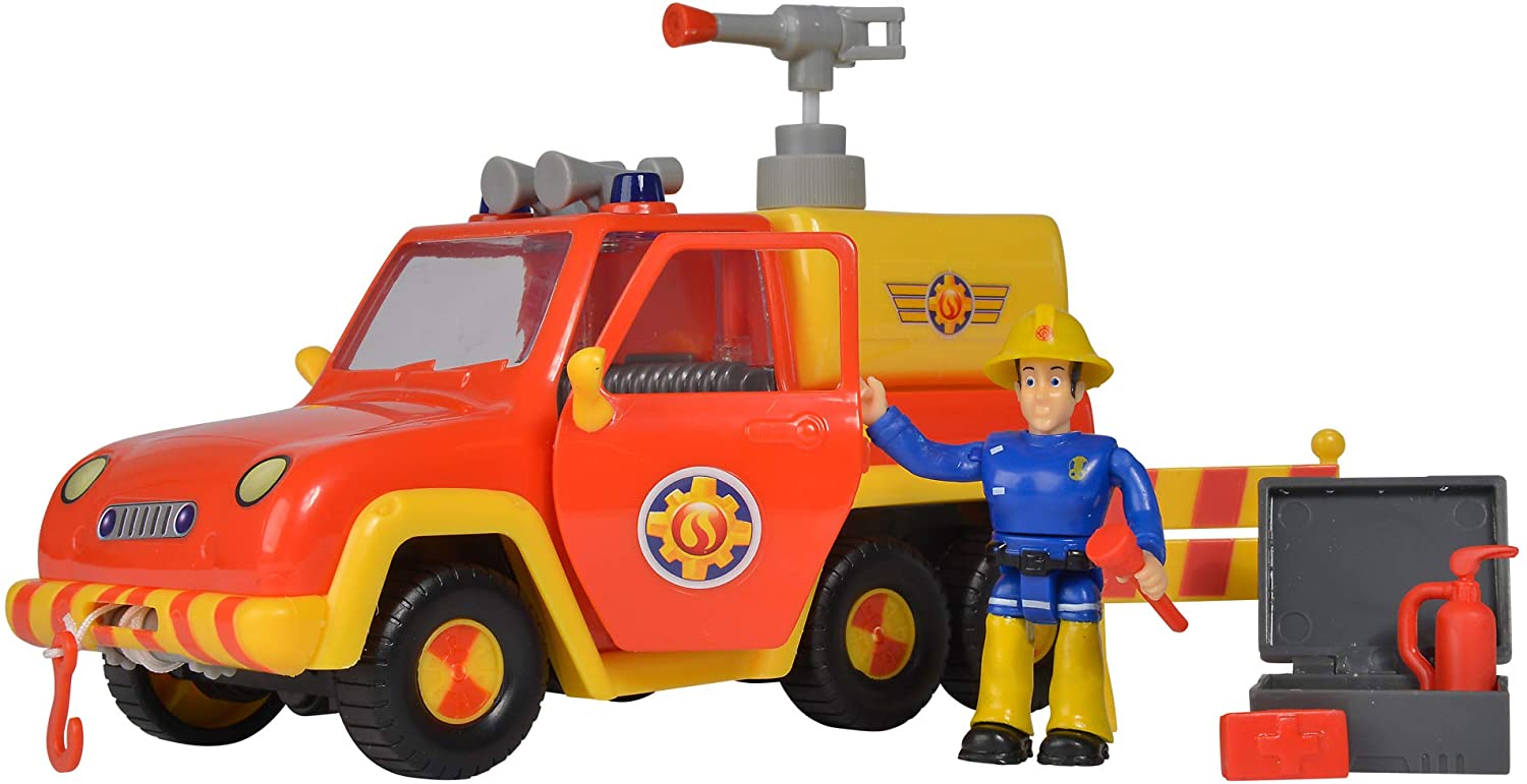 Simba 109257656 Fireman Sam Venus Fire Engine With Figure And Original Soun