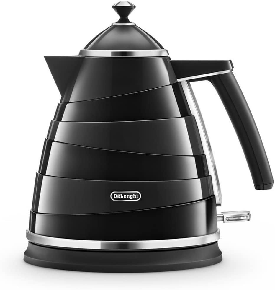 Delonghi KBA 2001. BK L. 2000 W Black Electric Teapot (AC 50/60hz)