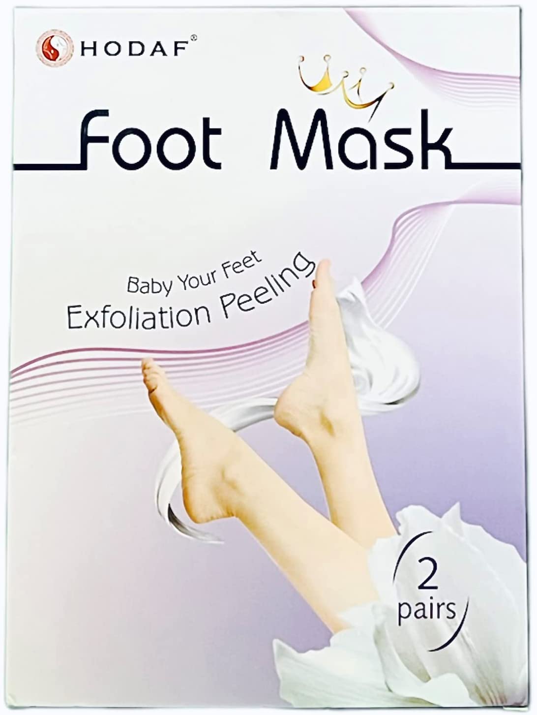 generisch Premium Lavender Foot Masks Callus Socks Pack of 2 for Foot Care
