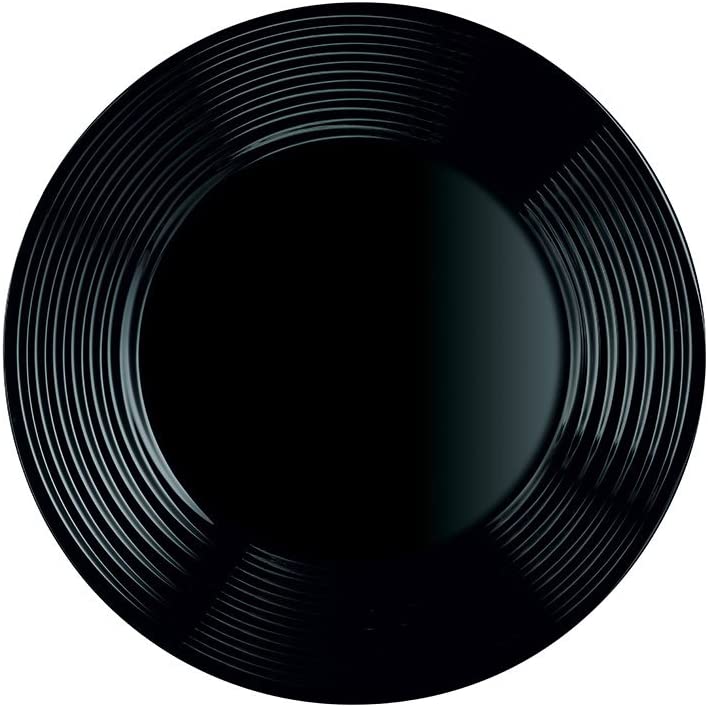 Arcoroc Luminarc L7611 Dinner Plate Harena Black 25 (Pack of 1)