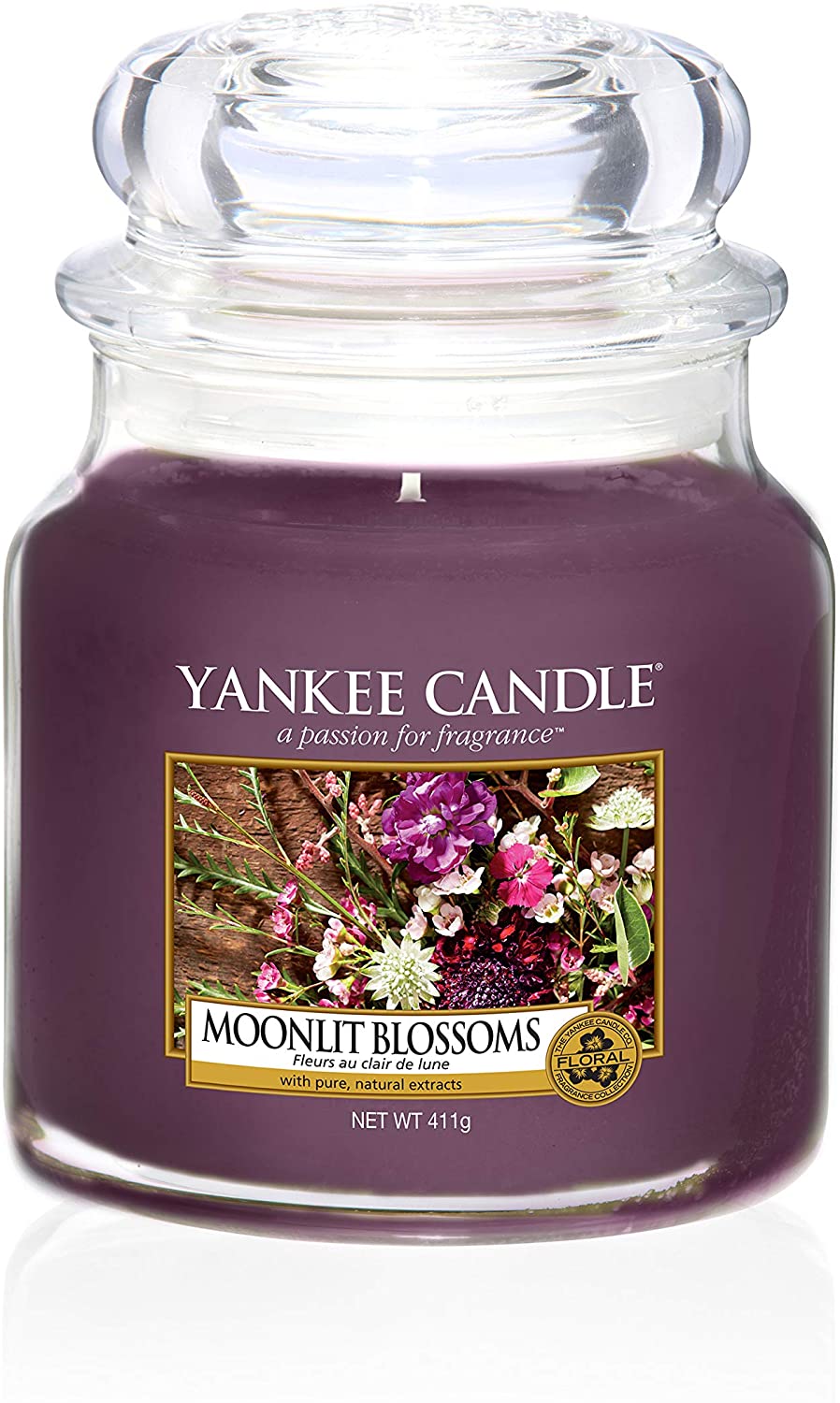 Yankee Candle Moonlit Blossoms Medium Jar Candle
