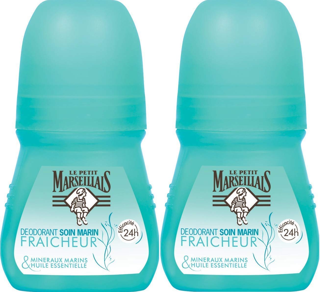 Le Petit Marseillais Deodorant Fraic Heur Day Silk Marine 50 ml – Pack of 2