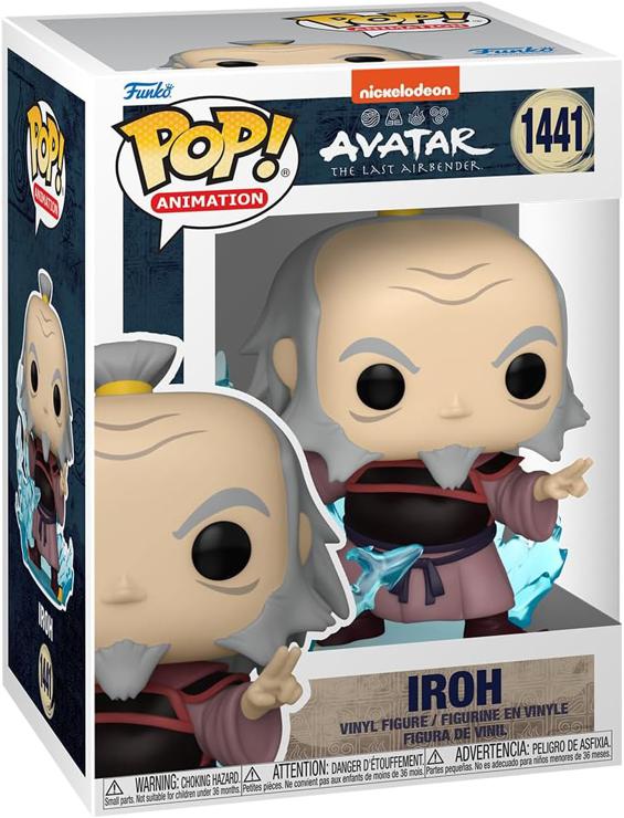 Funko POP! Animation: Avatar: The Last Airbender - Iroh With Lightning - Vinyl Collectible Figure - Gift Idea - Official Merchandise - Toys For Children And Adults - Anime Fans