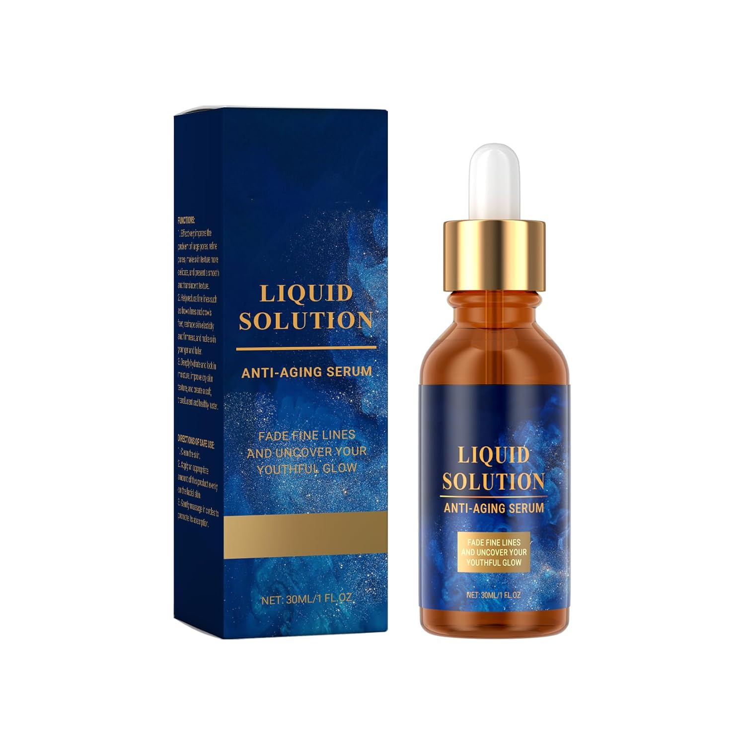 The Original Serum, Face Instant Effect Face, Liquid Anti Aging Solution, Instant Effect Face, Stock Solution Anti Aging Serum for All Skin Types (1 Piece)