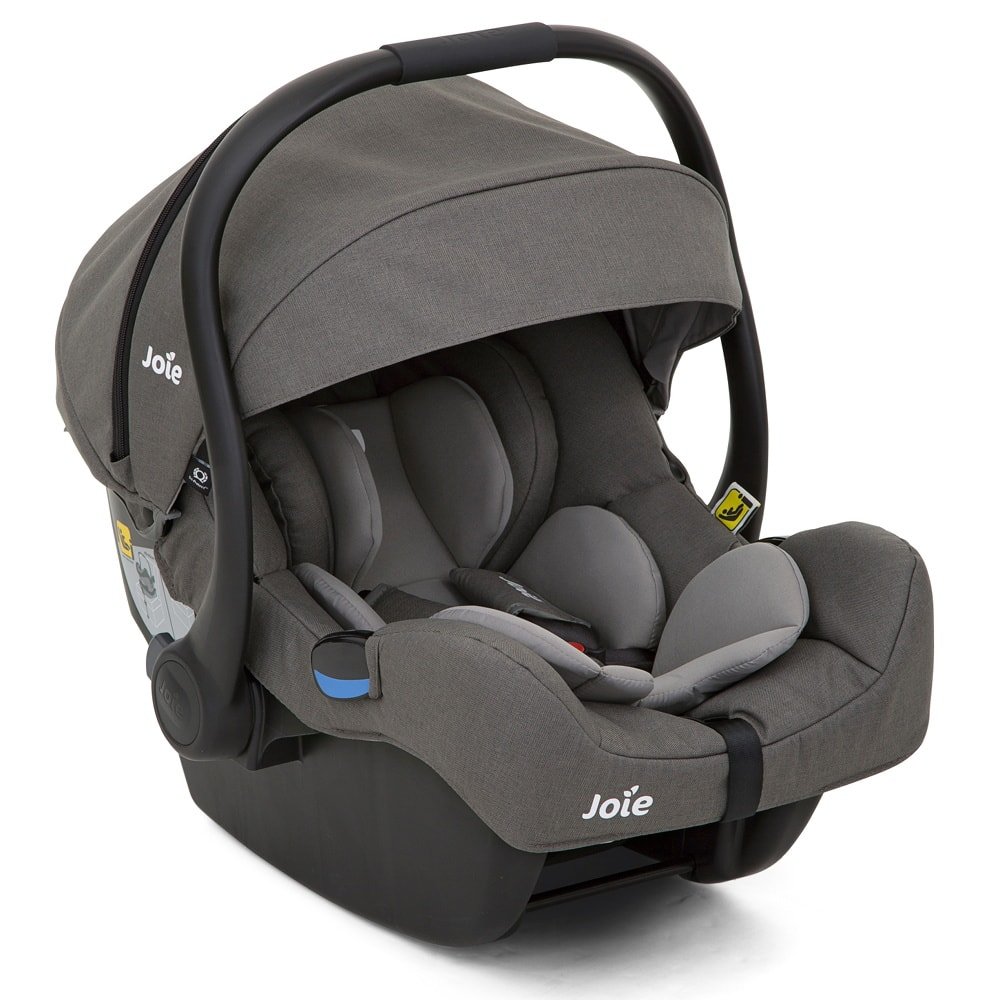 Joie I-Gemm I-size Baby Seat Group 0+, Grey (Foggy Grey)