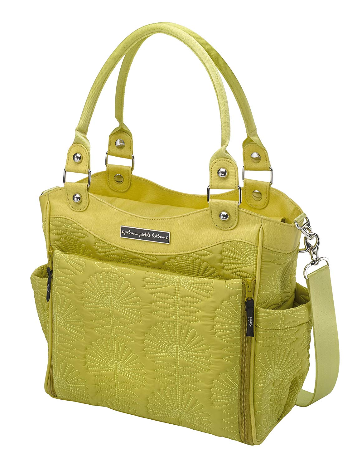 Petunia Pickle Bottom City Carry all Handbag with Changing Station