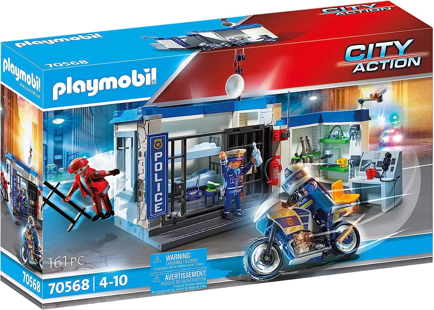 Playmobil City Action 70568 Police: Escape from Prison for Children Aged 4 - 10 Years