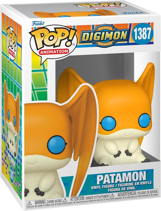 Funko Pop! Animation: Digimon - Patamon - Vinyl Collectible Figure - Gift Idea - Official Merchandise - Toys For Children and Adults - Anime Fans - Model Figure For Collectors and Display