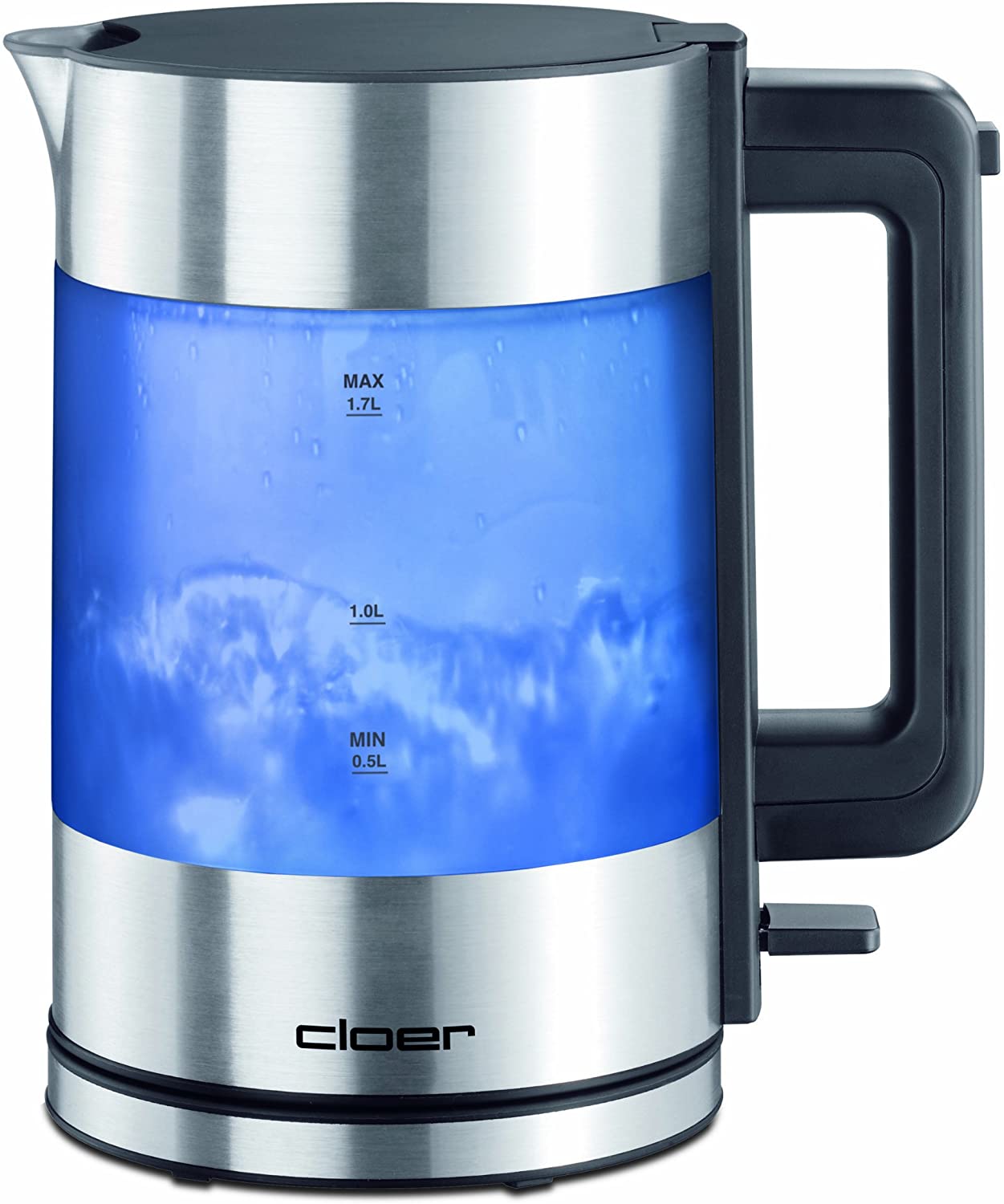 Cloer Water Cooking Stove Top Kettle 1.7 Litres Aluminium 4019