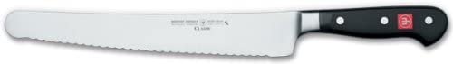 Wusthof Classic 26cm Super Slicer knife in tempered carbon steel