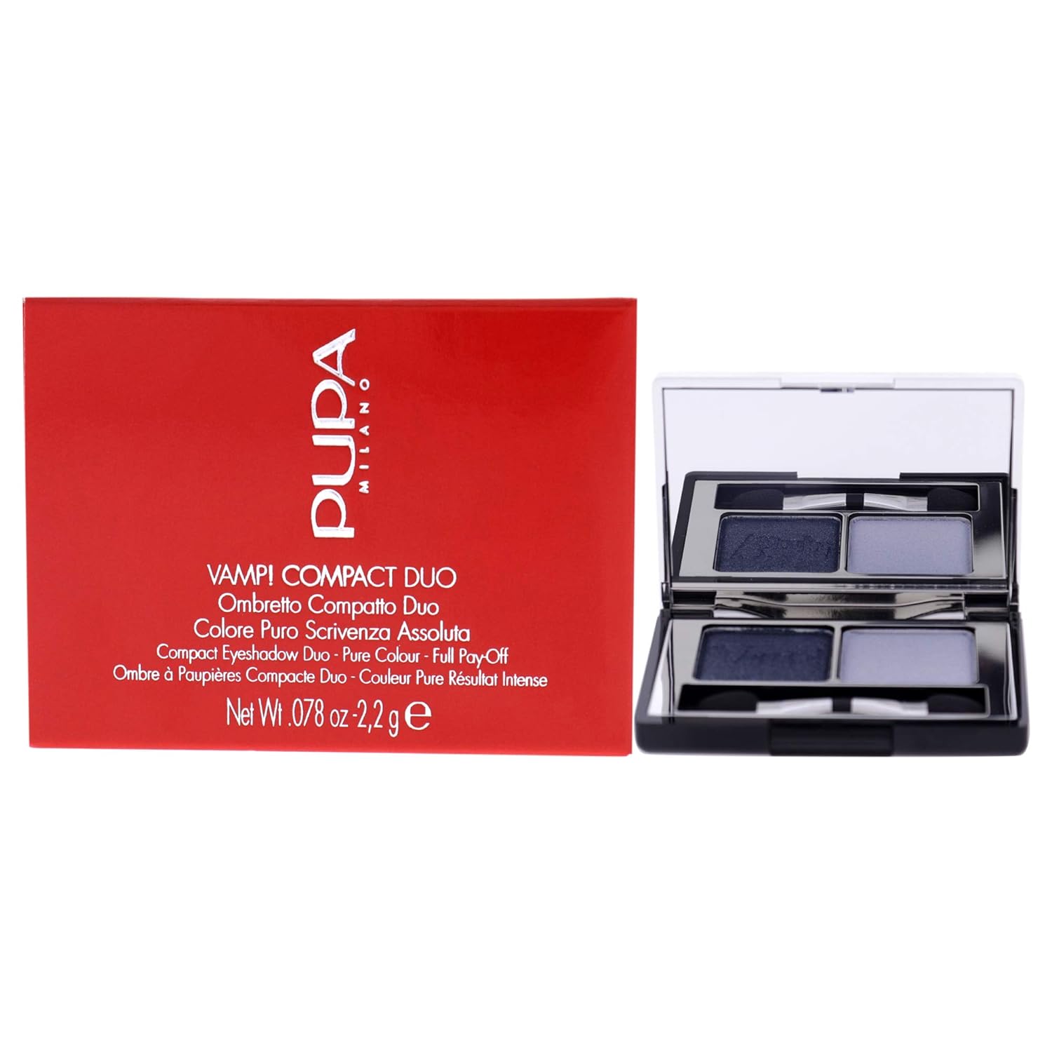 PUPA Milano Vamp! Compact Eyeshadow Duo 2.2 g
