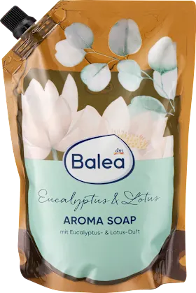 Liquid soap Eucalyptus & Lotus, refill pack, 500 ml