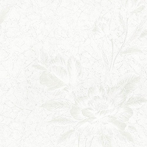 Md29448 Impressions Of Silk Floral Gallery White Wallpaper