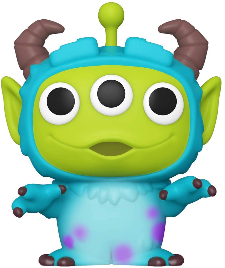 Funko 48362 Pop Disney: Pixar Alien As Sulley Anniversary Collectable Toy, 