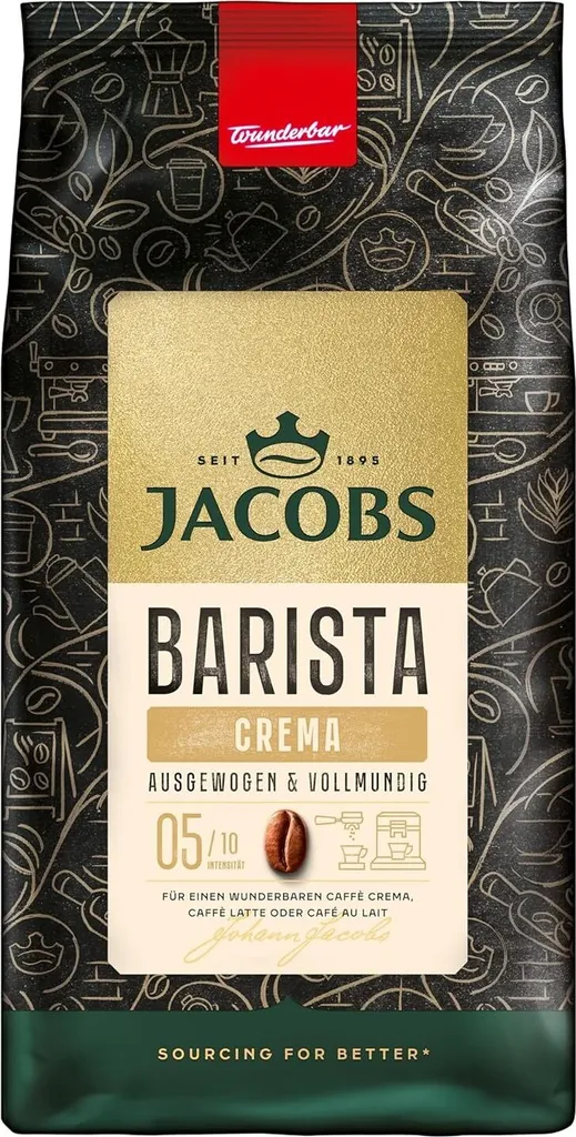 Jacobs Barista Editions Crema | whole bean | 1000g