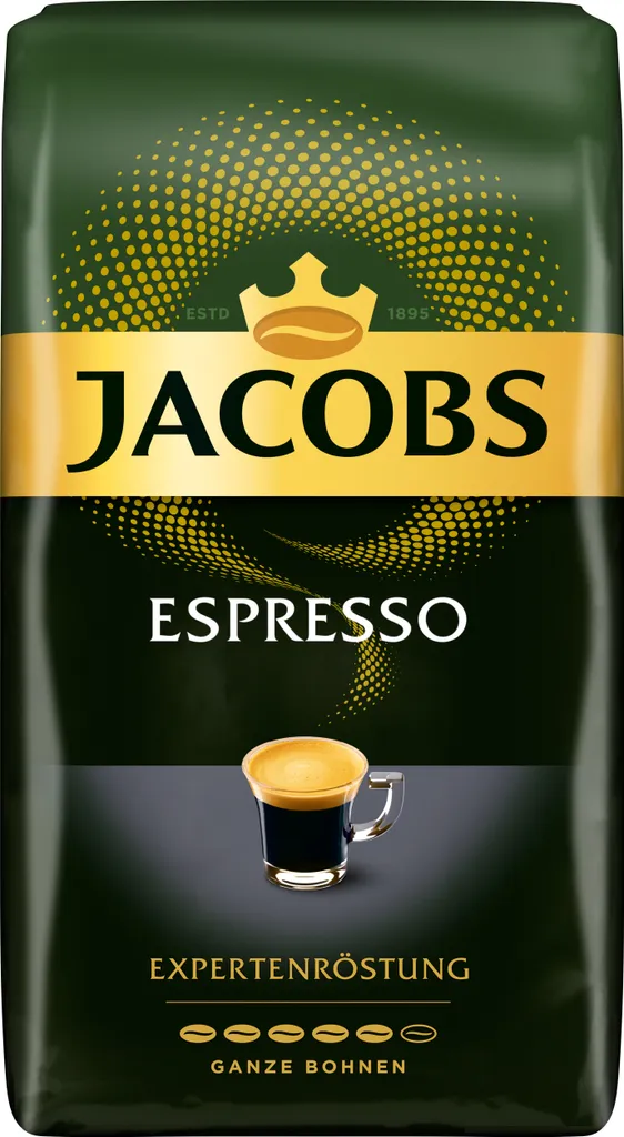 Jacobs Espresso Expert Roast | Whole Bean | 1000g