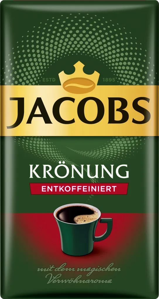 Jacobs Filter Coffee Krönung decaffeinated | ground | 500g