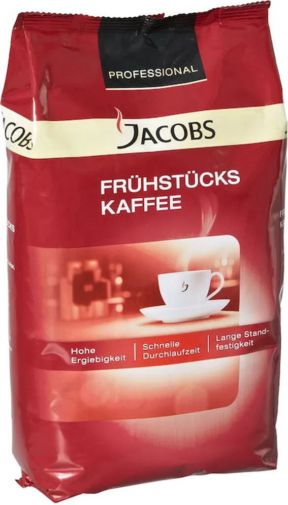 Jacobs Breakfast Coffee Filter Ground Roasted Coffee Bags 1000g