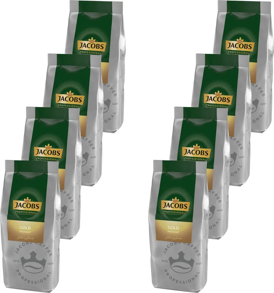 Jacobs Gold 8 x 500g Instant-Kaffee für Vending Automaten