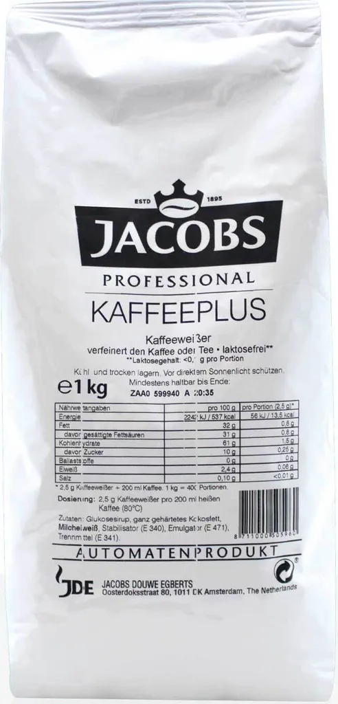 JACOBS Kaffeeplus Kaffeeweißer 4031683 1kg