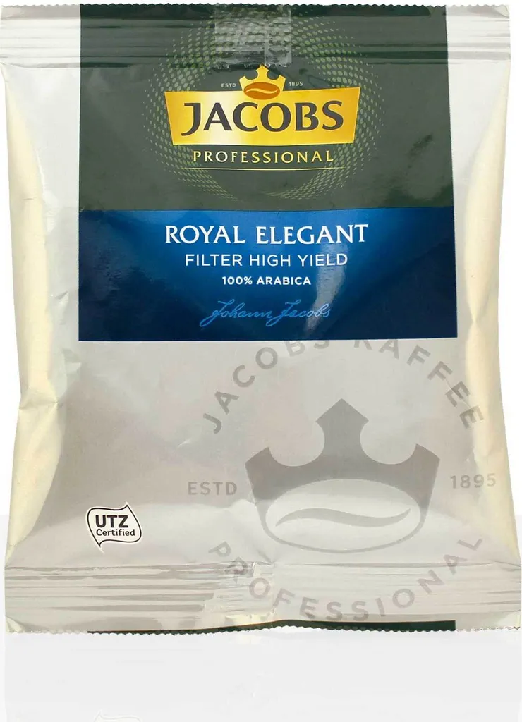 Jacobs Royal Elegant HY filter coffee - 80 x 60g ground coffee, 100% Arabica