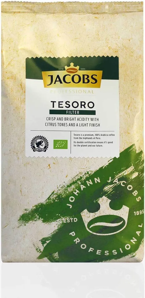 JACOBS TESORO ground Arabica coffee beans 1.0 kg