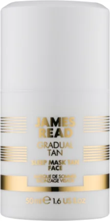 James Read Gradual Tan Sleep Mask moisturizing night self-tanning mask for the face