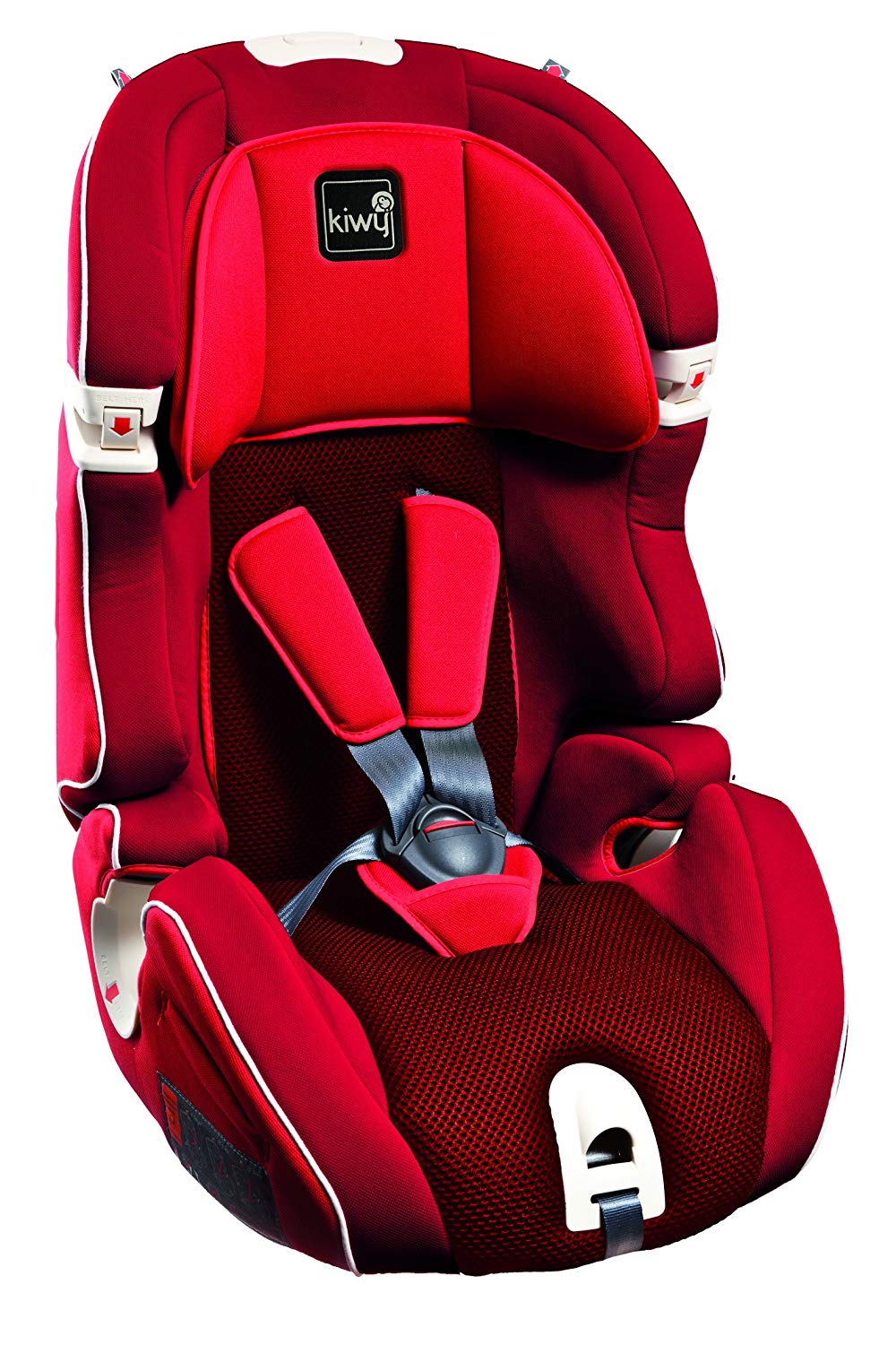 Kiwy Universal S123 13123KW02B Child Car Seat Group 1/2/3 9-36 kg, ECE R44/04 Cherry Red