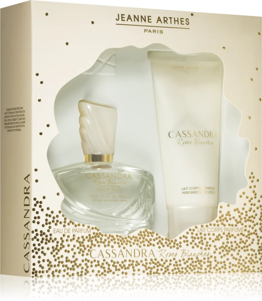 Jeanne Arthes Cassandra Roses Blanches Gift Set for Women