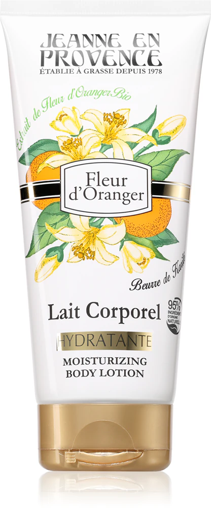 Jeanne en Provence Fleur d'Orange moisturizing body lotion