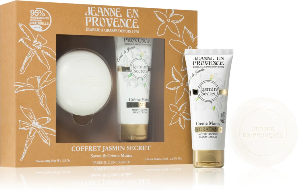 Jeanne en Provence Jasmin Secret gift set for women