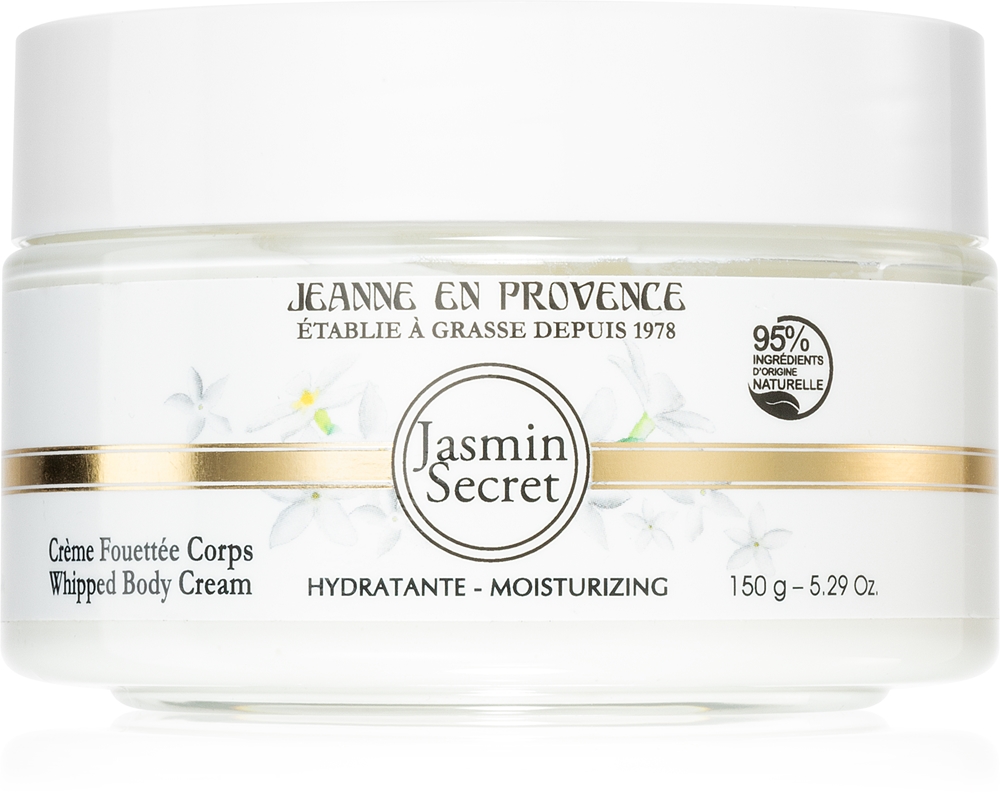 Jeanne en Provence Jasmin Secret hydrating body cream for women