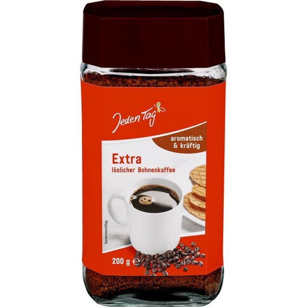 Jeden Tag Bohnenkaffee aromatisch & Kräftig 200g Amazon Bestand