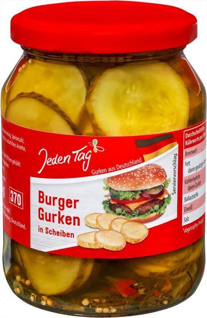 Every Day Burger Pickles 370 ml
