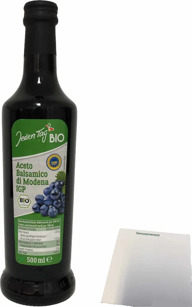 Every day Aceto Balsamico di Modena IGP dark vinegar (500 ml) + usy block