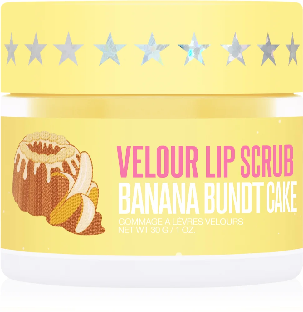 Jeffree Star Cosmetics Banana Fetish Velor Lip Scrub Sugar scrub for lips