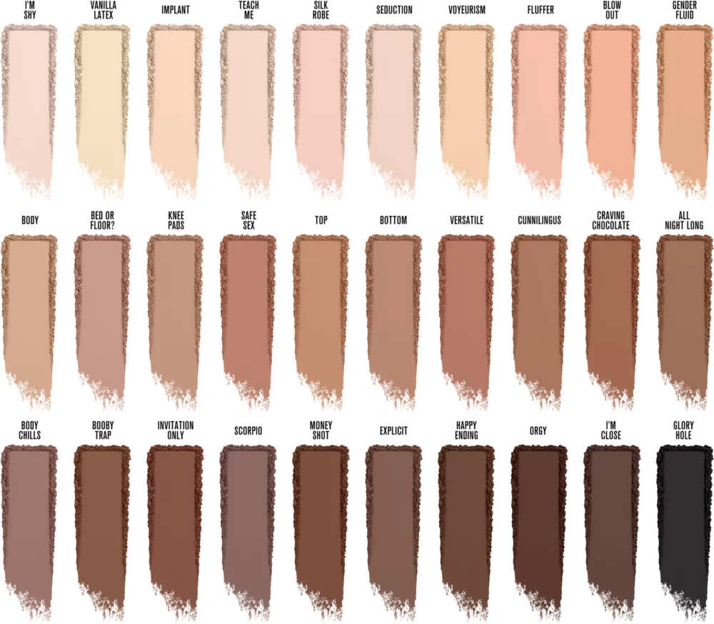 Jeffree Star Cosmetics Orgy Artistry Eyeshadow Palette