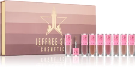 Jeffree Star Cosmetics Velor Liquid Lipstick Set with liquid lipsticks