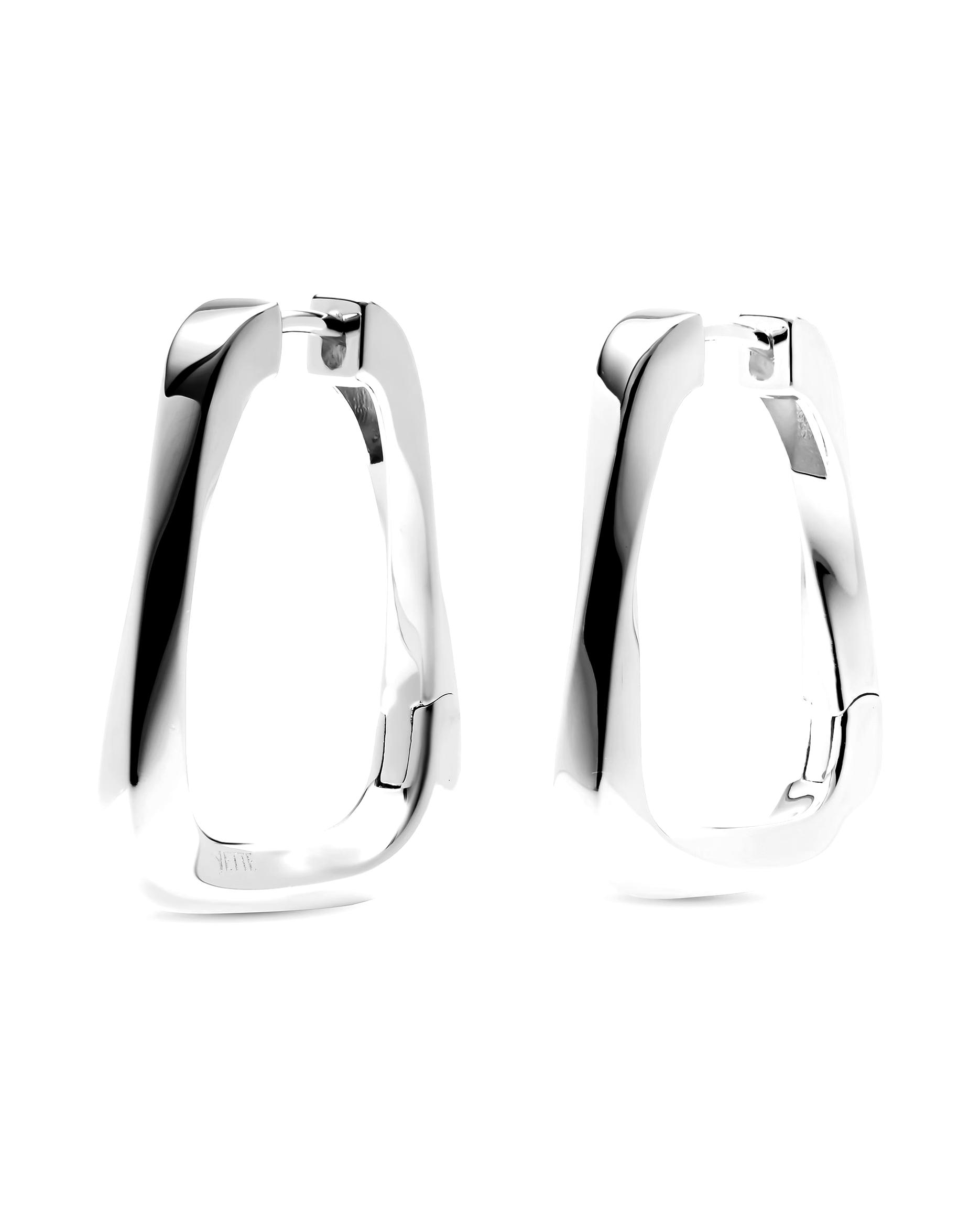 Jette earring hoop earrings 925 silver