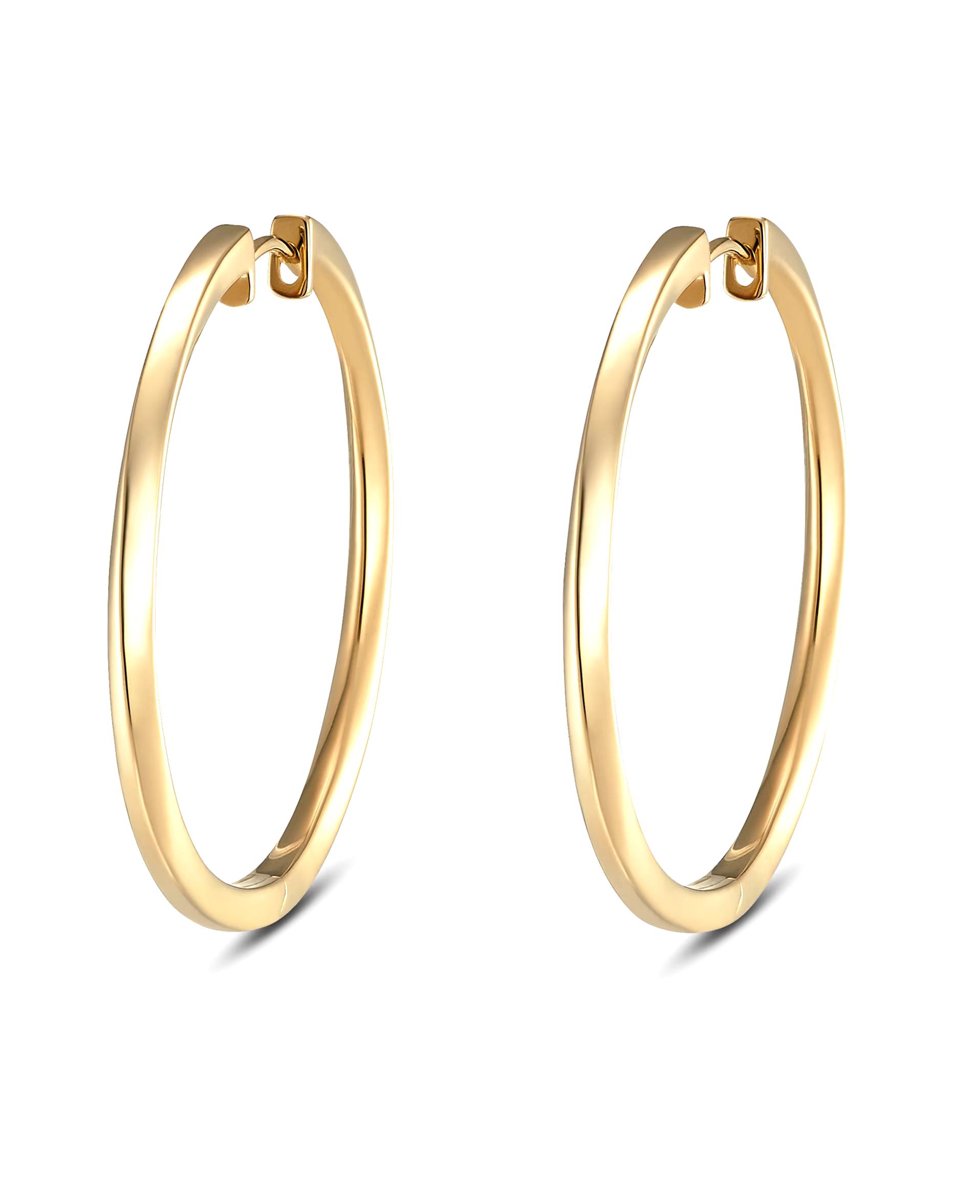 Jette earring hoop earrings 925 silver