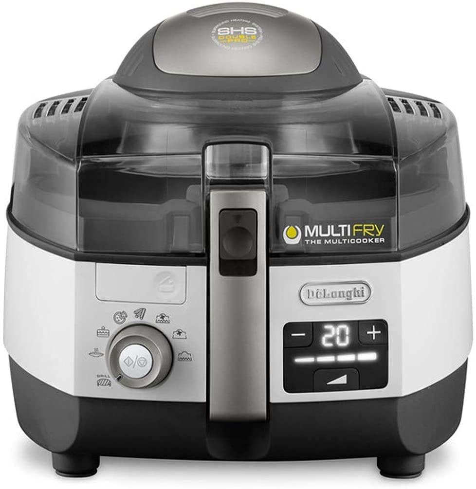 DeLonghi MultiFry Extra Chef Hot Air Fryer Multicooker, 10