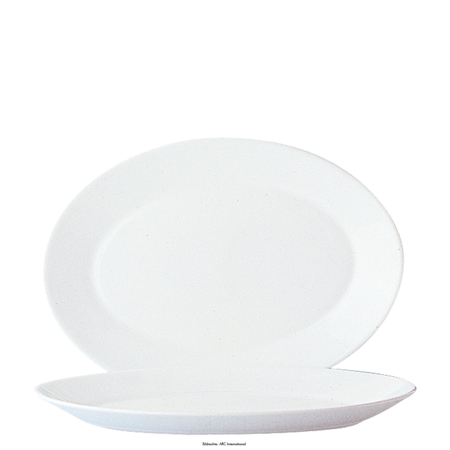 Arcoroc Restaurant Series Plate Plain White, Platte oval 29cm