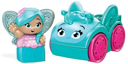 Mega Bloks First Builders Gkx83 - Holly Flower Fairy In A Toy Car