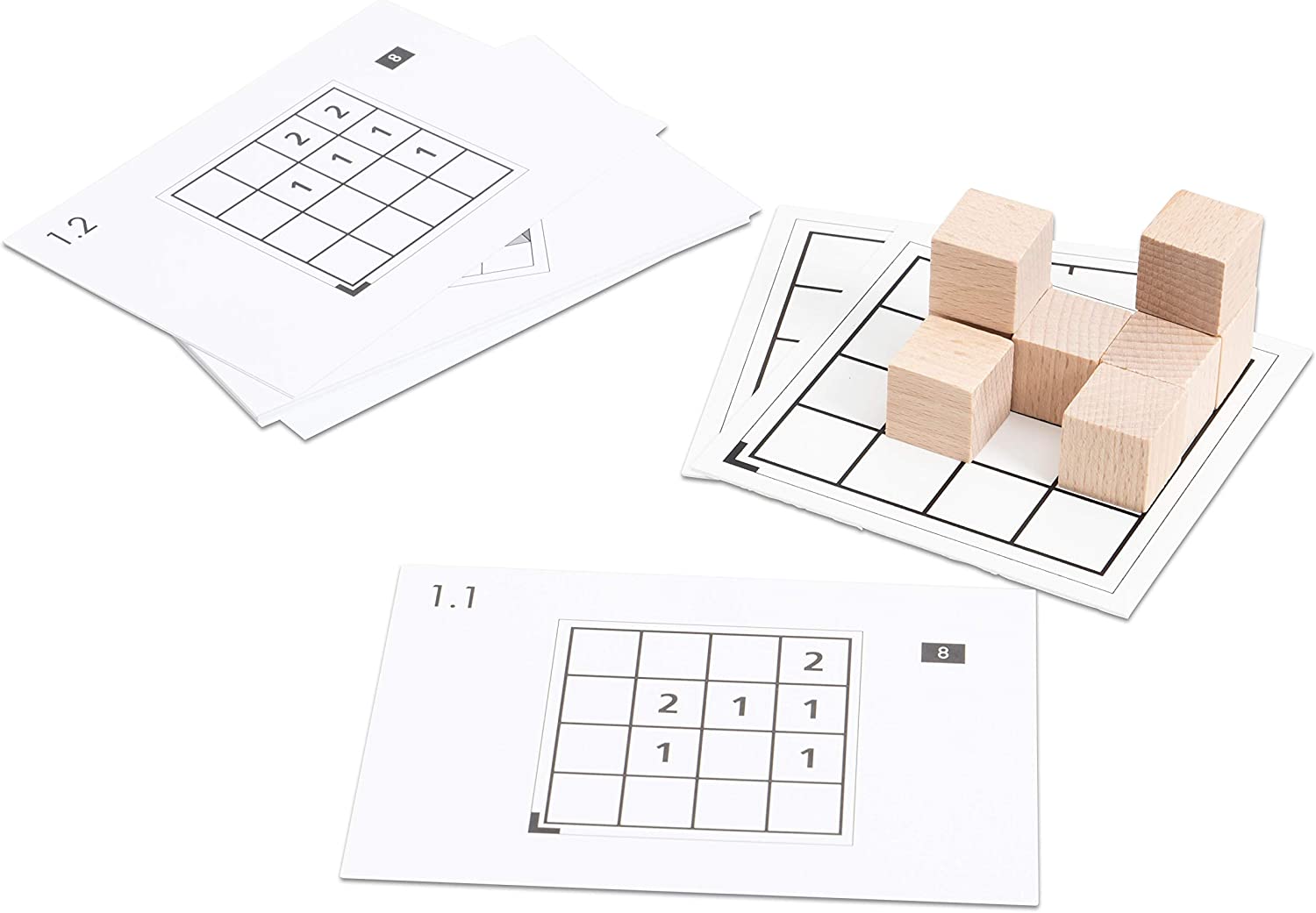 Betzold - Cubo cards - task cards, geometric shapes