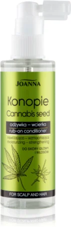 Joanna Cannabis Strengthening conditioner with plant extracts for sensitive scalps