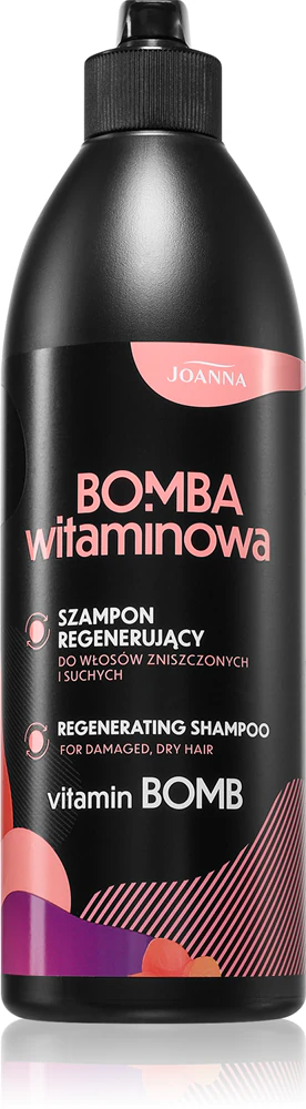 Joanna Vitamin Bomb Regenerating Shampoo Regenerating shampoo for dry and damaged hair