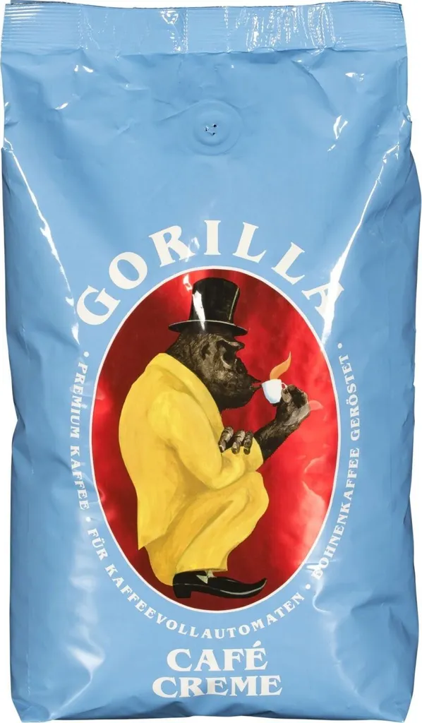 Joerges Gorilla Cafè Cream Blue 1 Kg Beans