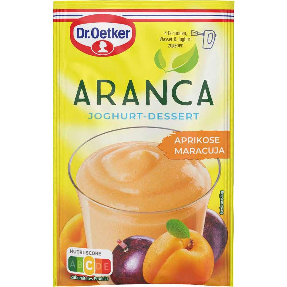 Yogurt Dessert Aranca, Apricot/Passion Fruit