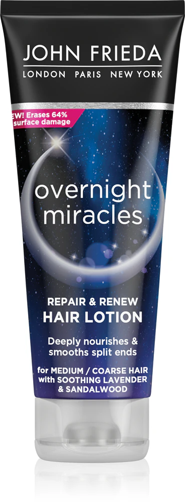 John Frieda Overnight Miracles night balm to nourish and moisturize